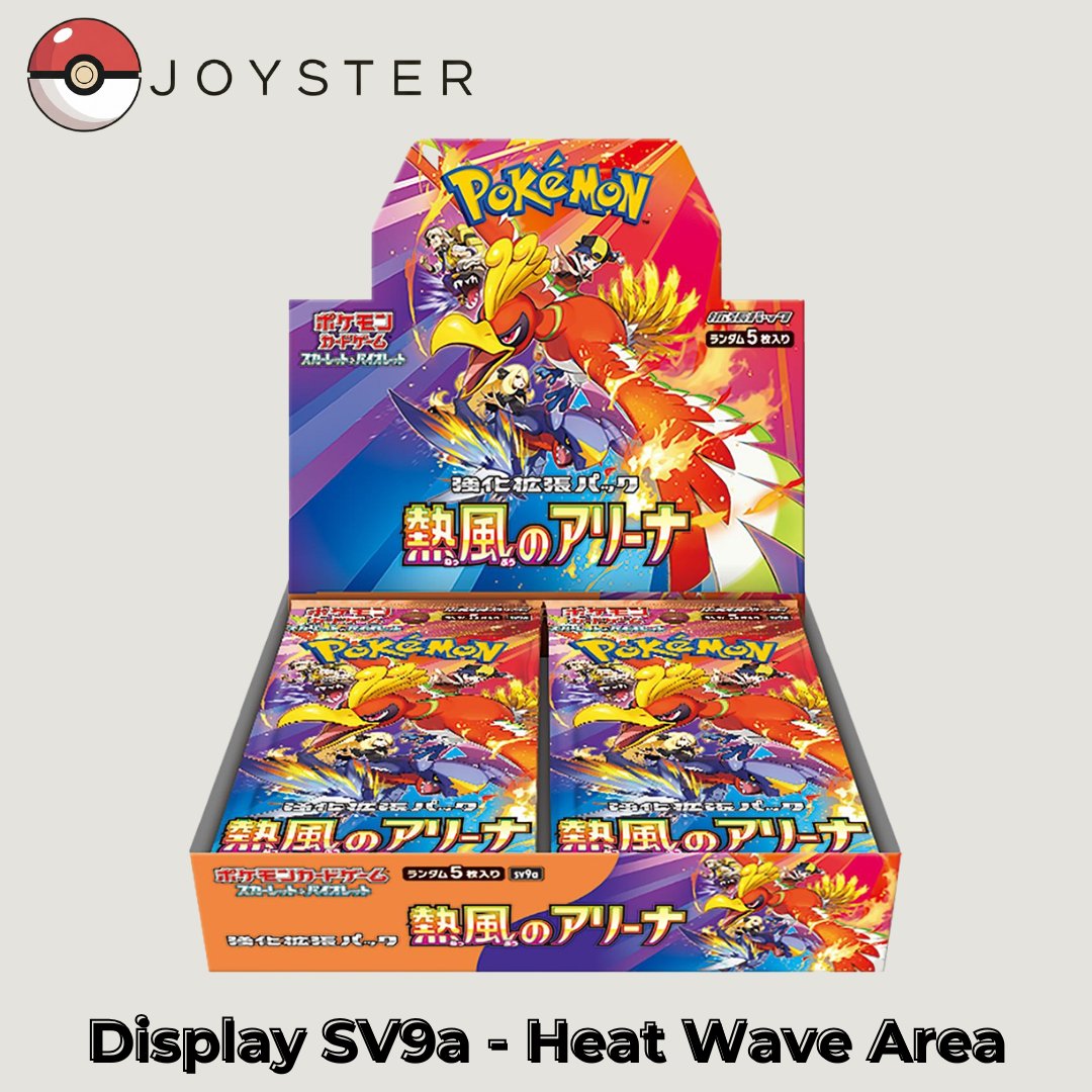 Display Pokémon SV9a Heat Wave Arena - Japonais (JPN)