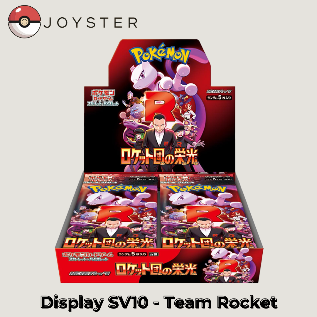 Display Pokémon SV10 Team Rocket - Japonais (JPN) Joyster