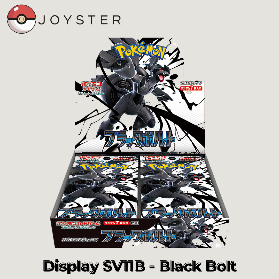 Display Pokémon SV11B Black Bolt - Japonais (JPN) Joyster