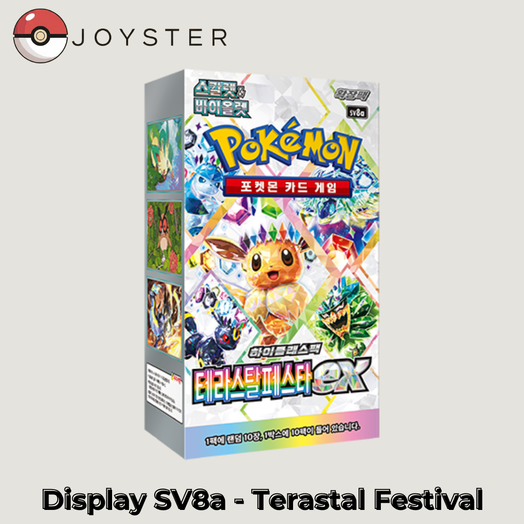 Display Pokémon SV8a Terastal Festival - Coréen (KR)