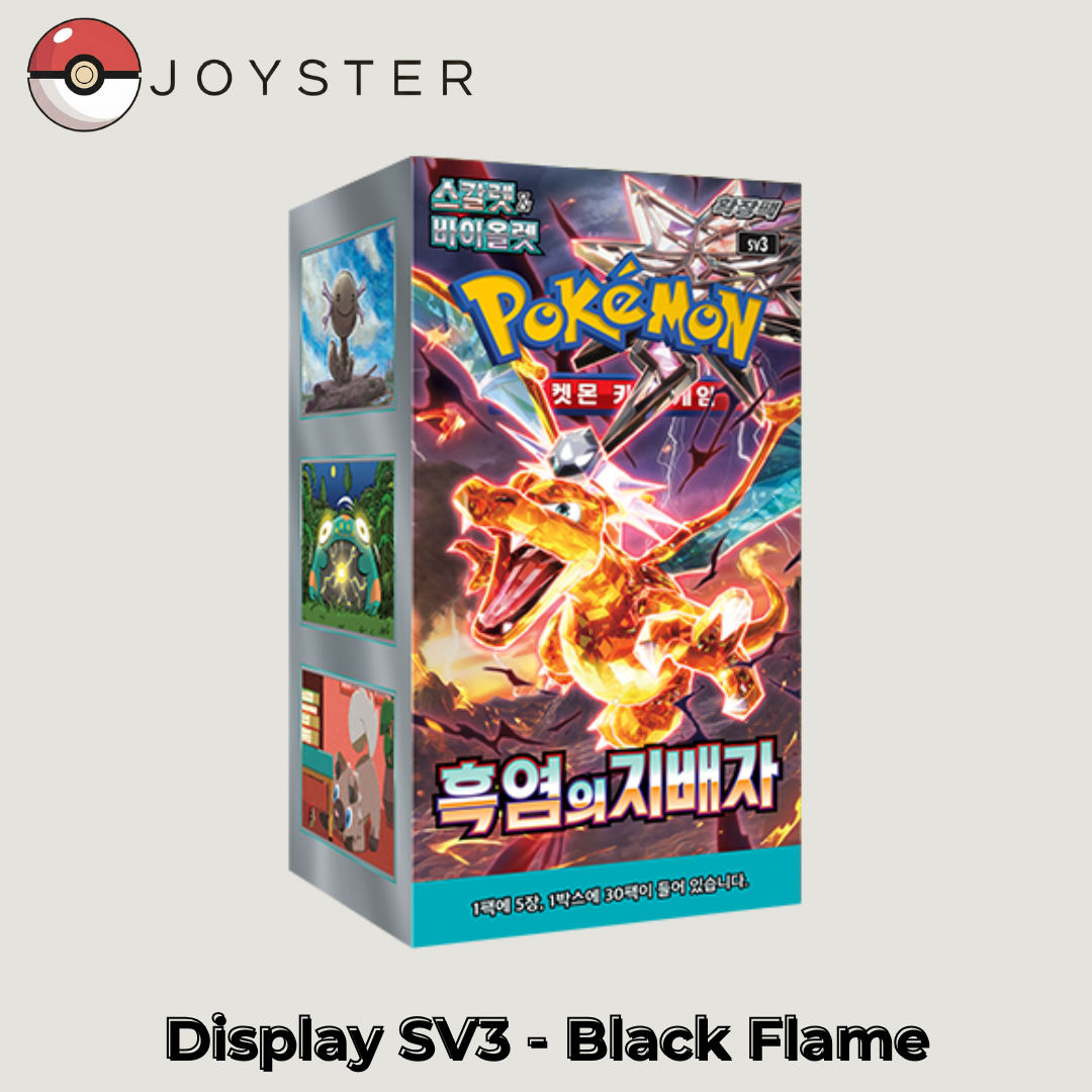 Display Pokémon SV3 Ruler of the Black Flame - Coréen (KR) Joyster
