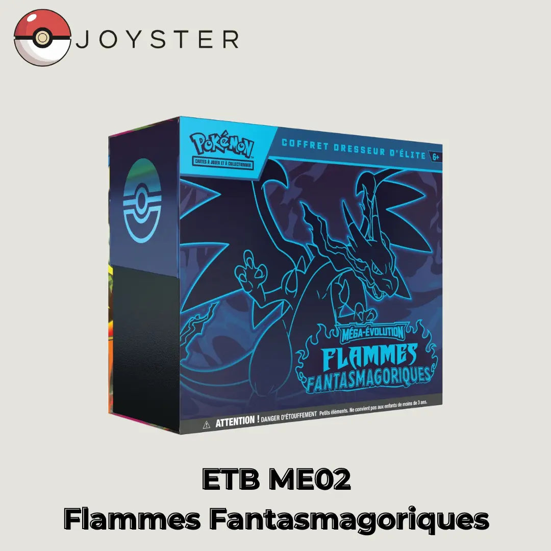 Coffret Dresseur d'Elite (ETB) Pokémon : Flammes Fantasmagoriques Joyster