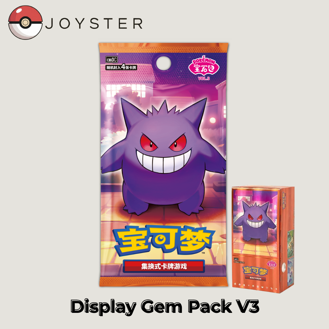 Display Pokémon Booster Box CBB3C Gem Pack Vol.3 - Chinois Simplifié (S-Chinese) Joyster
