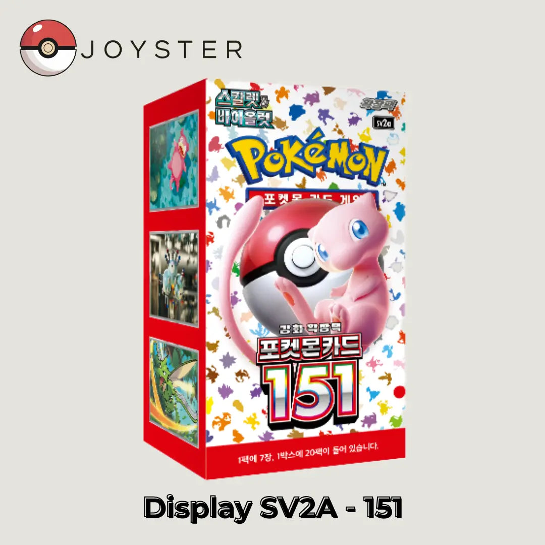 Display Pokémon 151 Coréen / SV2A – Coffret Scellé Officiel