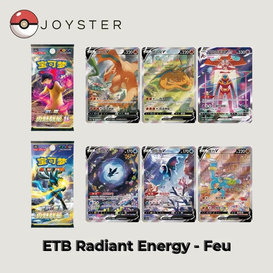 Pokémon Etb PR-EFR Fire Energy Chinois Simplifié (S-Chinese) Joyster
