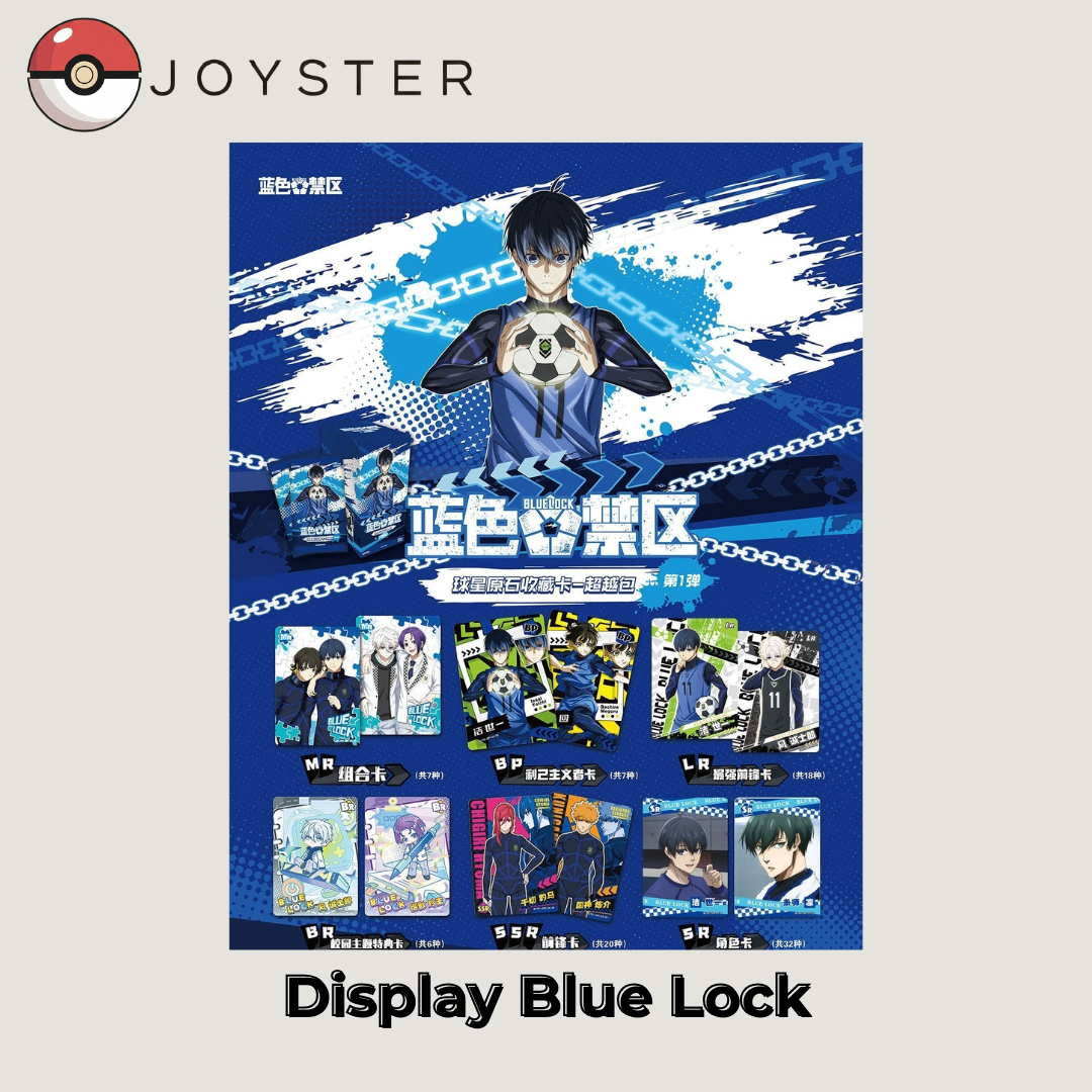 Display Blue Lock | Coffret de Cartes Scellé