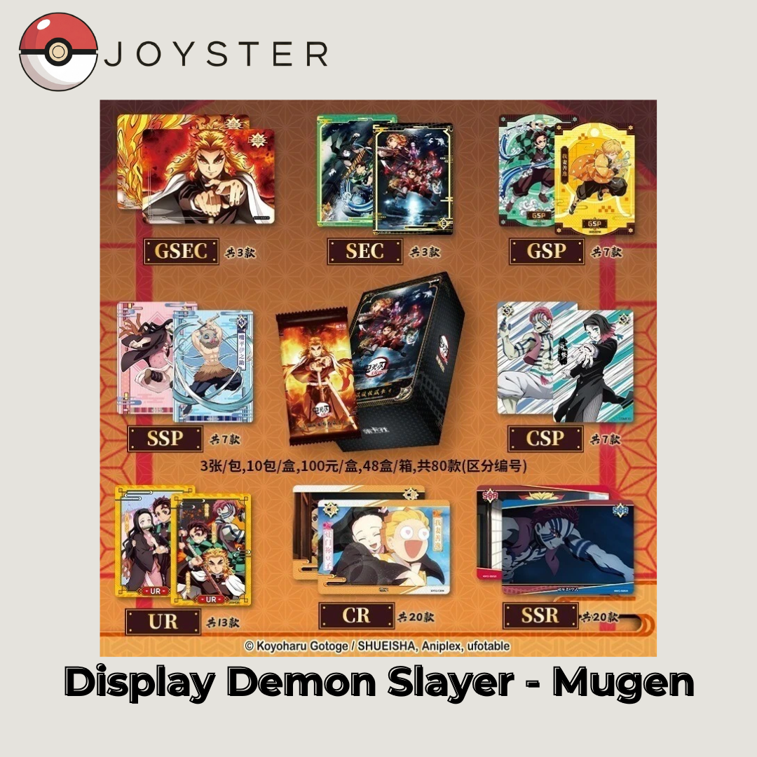 Display Demon Slayer Mugen Train | Coffret de Cartes Scellé