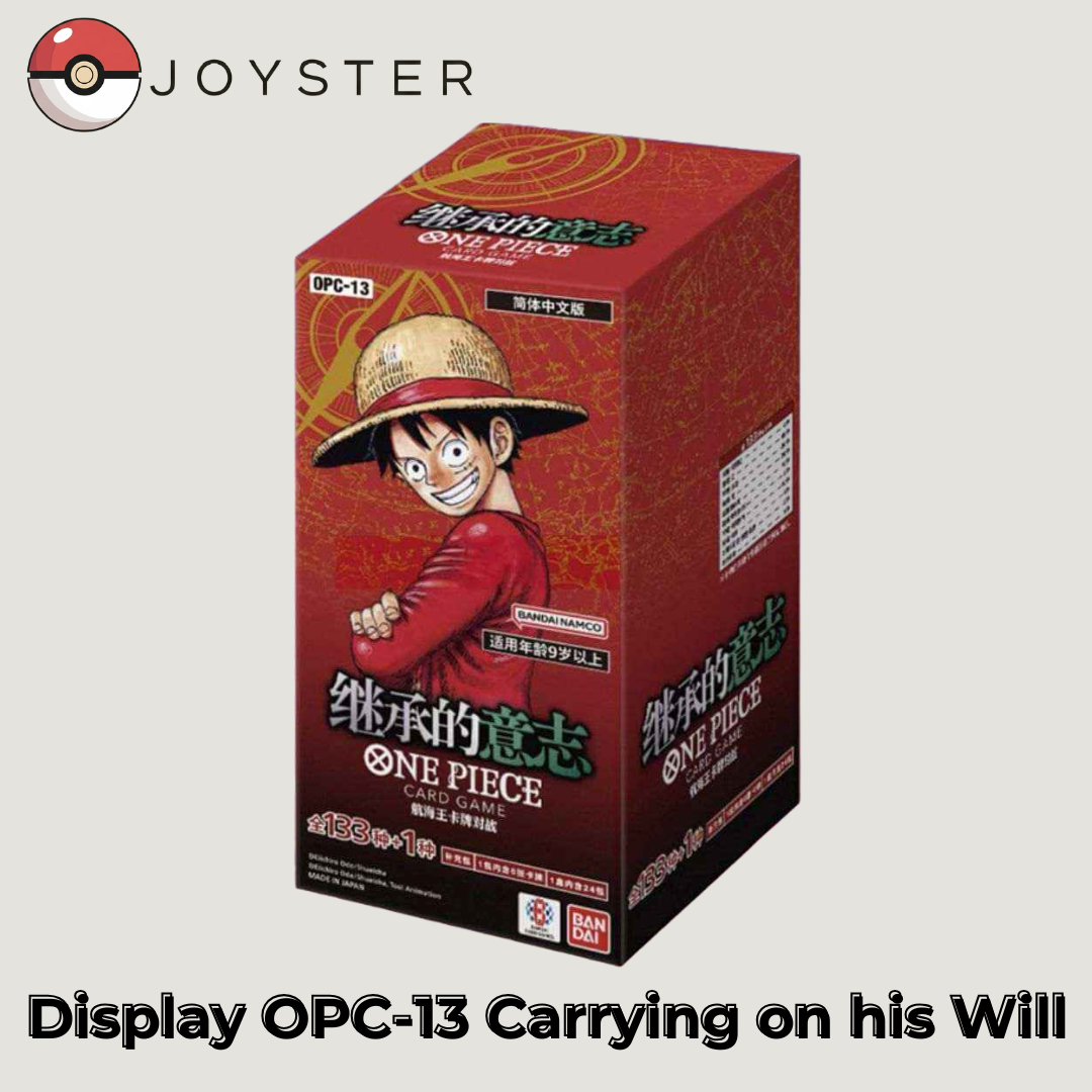 Display One Piece Card Game OP-13 Carrying on his Will | Booster Box Scellé