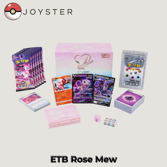 Coffret Pokémon ETB Mew Rose (TCG-S 2024) - Pokémon Chinois Simplifié