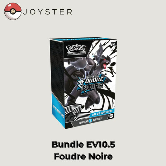 Bundle de 6 Boosters Pokémon EV10.5 : Foudre Noire Joyster