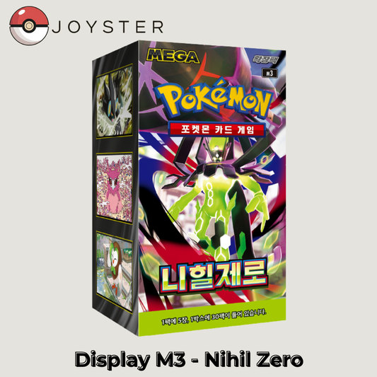 Display Pokémon M3 Nihil Zero (Coréen) - Coffret Scellé Officiel