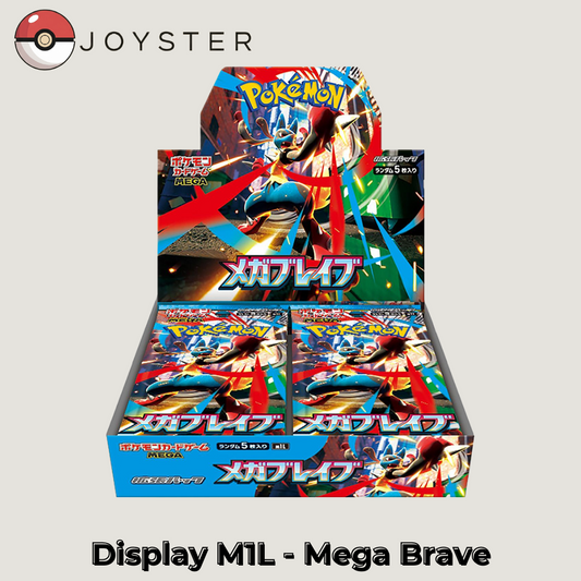 Display Pokémon M1L Mega Brave - Japonais (JPN)