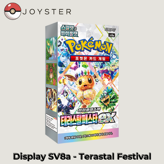 Display Pokémon SV8a Terastal Festival - Coréen (KR)