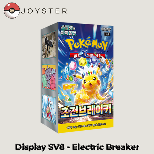 Display Pokémon SV8 Super Electric Breaker - Coréen (KR)