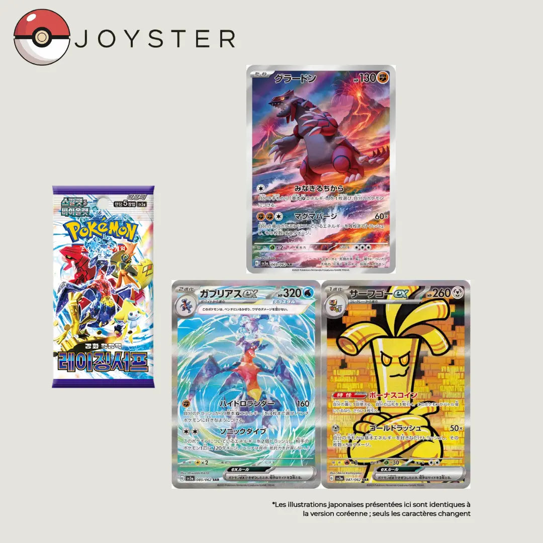 Display Pokémon SV3a Raging Surf - Coréen (KR) – Coffret Scellé Officiel Joyster