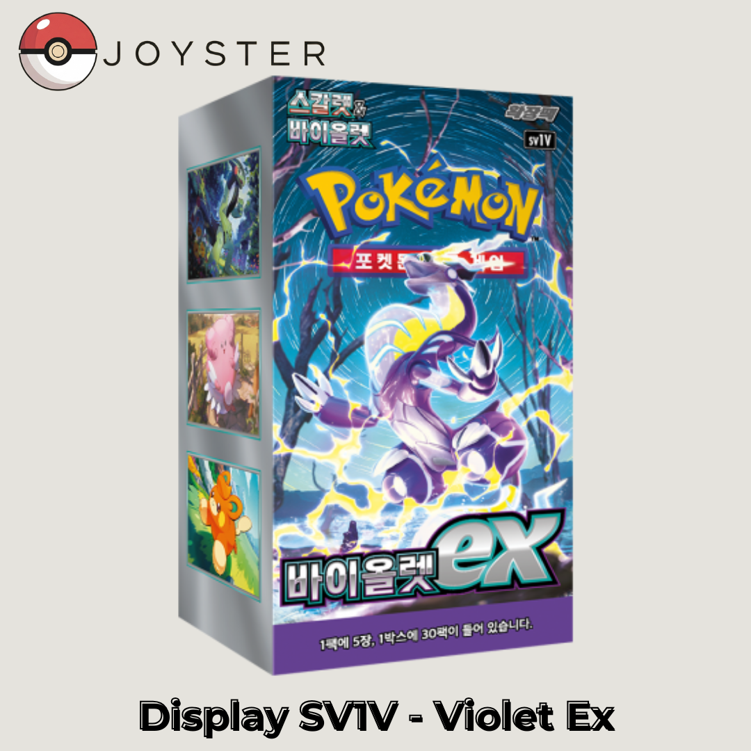 Display Pokémon SV1V Coréen - Violet EX - Coffret Scellé Officiel