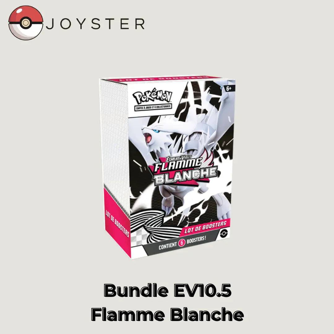 Bundle de 6 Boosters Pokémon EV10.5 : Flamme Blanche Joyster