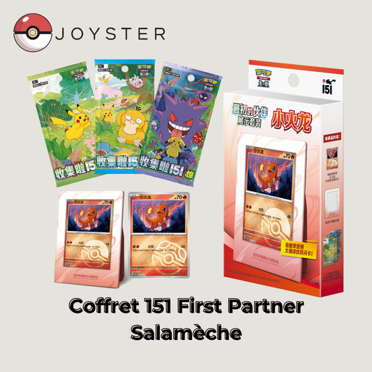 Coffret 151 First Partner - Salamèche - Chinois Simplifié (S-Chinese) scellé Joyster