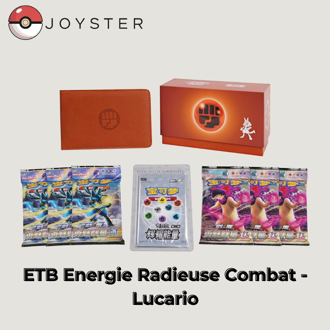 ETB Pokémon Énergie Radieuse Combat - Lucario Chinois Simplifié