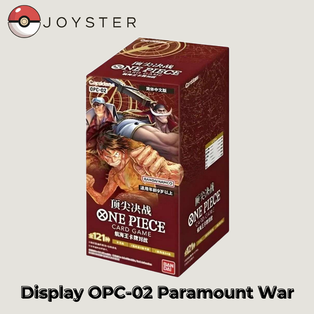 Display One Piece OPC-02 Chinois Paramount War | Coffret Scellé Officiel