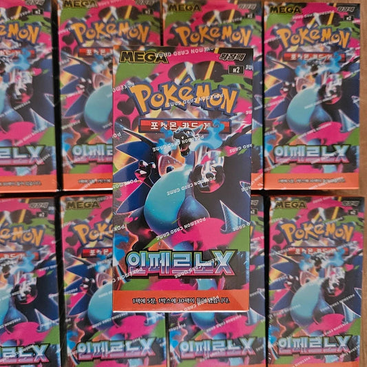 Display Pokémon M2 Coréen Mega Inferno X – Coffret Scellé Officiel Joyster