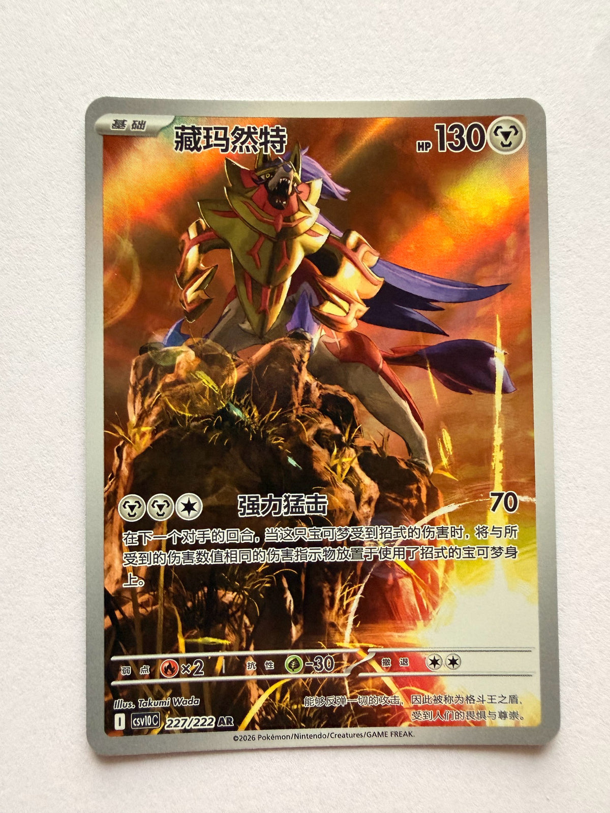 Zamazenta - CSV10C 227/222 - recto