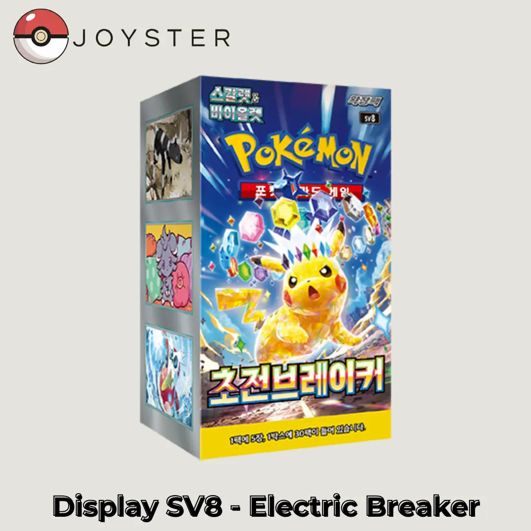 Display Pokémon SV8 Super Electric Breaker (Étincelles Déferlantes) – Coréen (KR) | Scellé